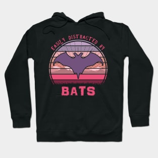 Easily Distracted By Bats Hoodie